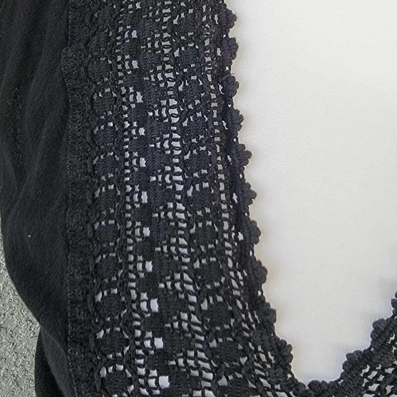 Seaspice Crochet Chic Black Sleeveless Maxi Dress - Picture 4 of 8